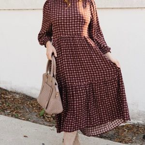 Autumn long sleeve dress